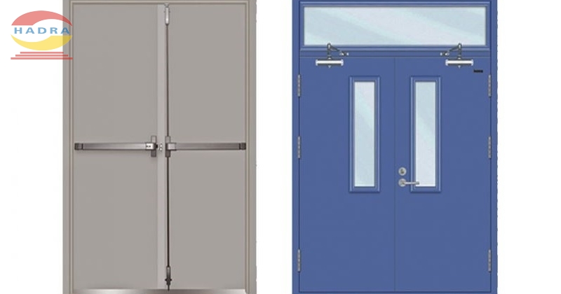 Cửa thép chống cháy tại Hà Giang loại 2 cánh có gì đặc biệt?