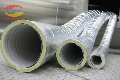 Ống gió mềm có bảo ôn D300 cung cấp khí tươi mát nhiều hơn