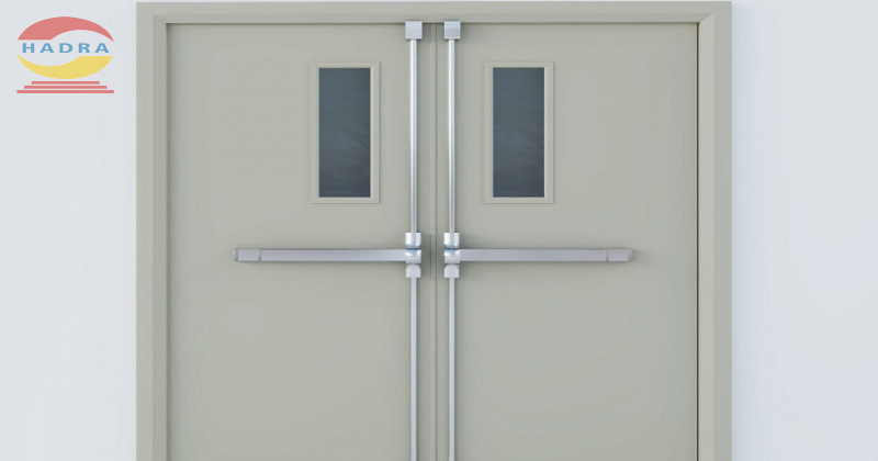 Cửa inox chống cháy bảo vệ an toàn cho cửa hàng điện thoại