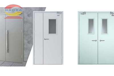 Cửa nhôm chống cháy thiết kế riêng cho xưởng chế biến thủy sản