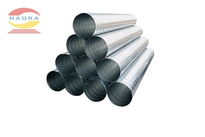 Ống gió tròn xoắn inox sản phẩm dành cho siêu thị lớn
