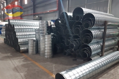 Kích thước ống thông gió dùng trong công trình nhà cao ốc