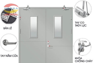 Phụ kiện cửa chống cháy: Tăng tính an toàn khi gặp sự cố