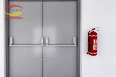 Cửa thép chống cháy ở Trà Vinh bị phai màu hay không?