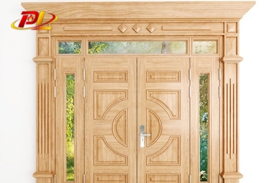 Báo giá cửa thép vân gỗ 1.750.000 VNÐ/m2 gồm 2 loại nào?