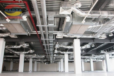 Hệ thống ống thông gió thiết kế dành cho trung tâm hội nghị