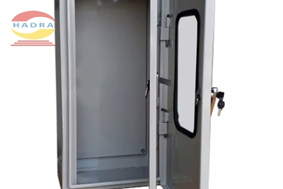 Tủ điện ngoài trời 2 lớp cánh nâng cao an toàn công trình