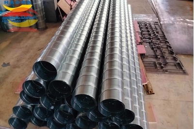 Các phương pháp thử kín ống gió tròn xoắn Inox