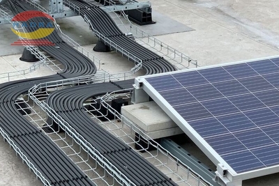 Giải Pháp Thang Máng Cáp Cho Nhà Máy Điện Mặt Trời Bền Vững