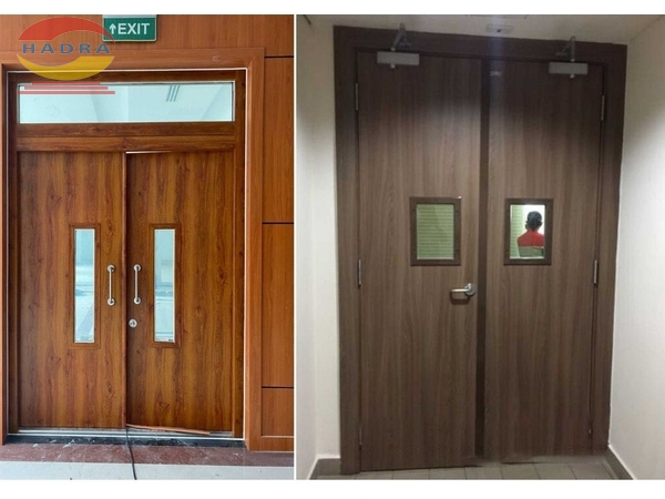 Cửa gỗ chống cháy EI 30 phút