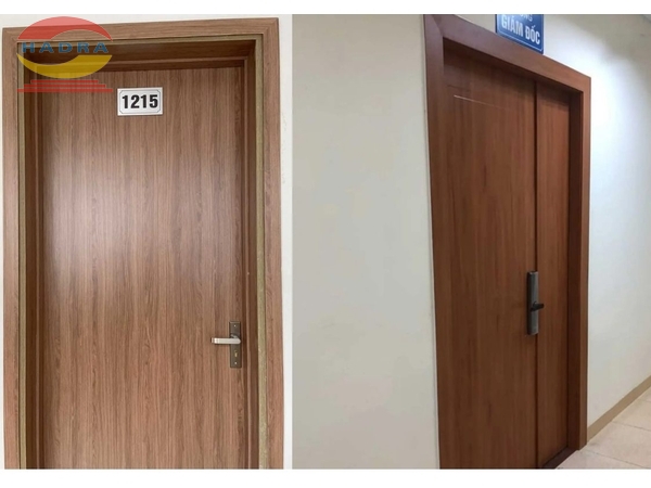 Cửa gỗ chống cháy EI 45 phút