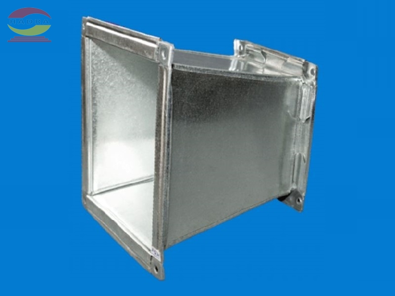 Quy trình sản xuất côn thu ống gió vuông tại Hadra