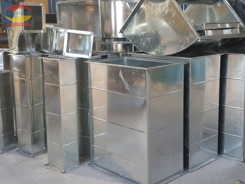 Hadra cung cấp ống gió vuông bích V chất lượng, giá tốt