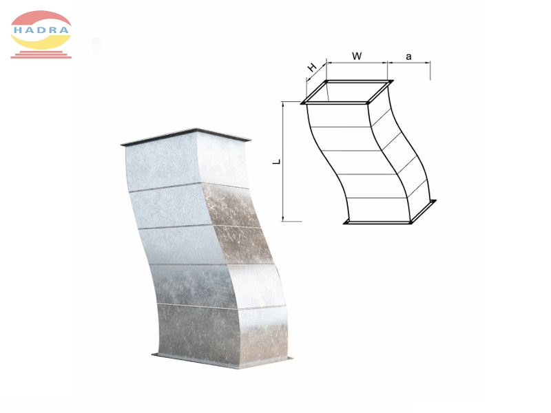 Ống gió vuông lượn giá tốt