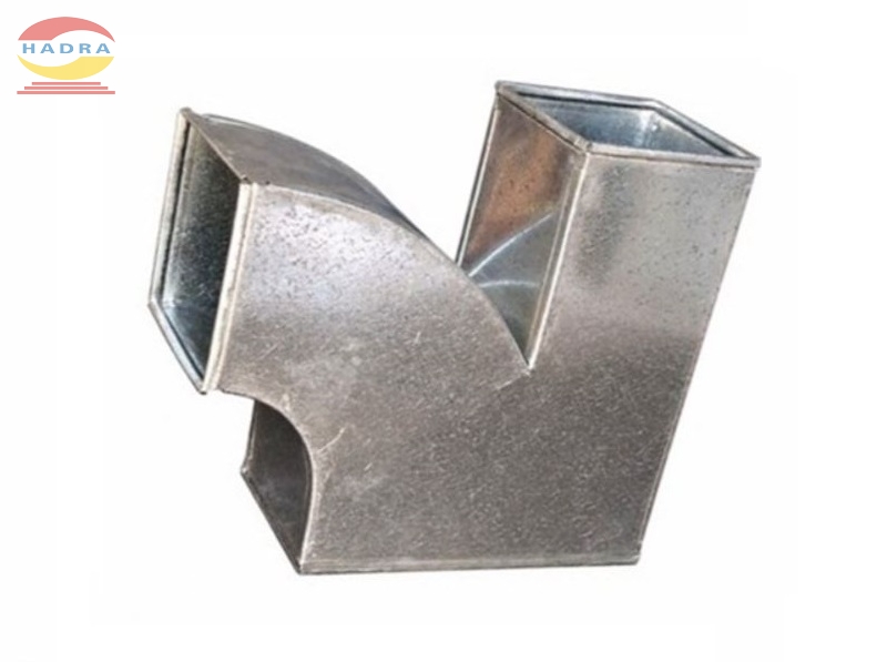 Rẽ nhánh ống gió vuông