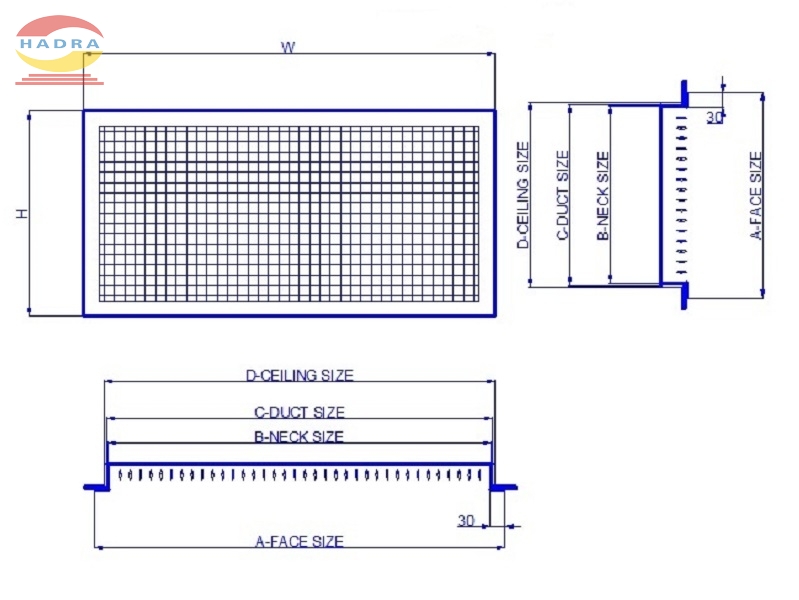 Cửa gió hai lớp nan chuẩn đẹp