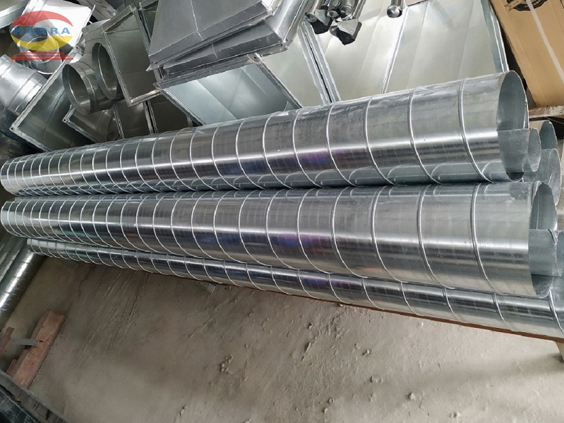 Ống gió tròn mặt bích