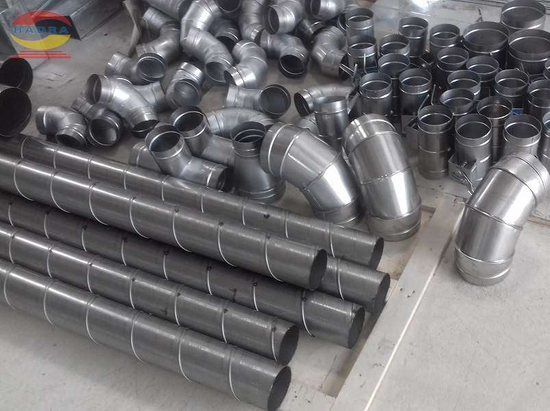 Phụ kiện ống gió tròn xoắn