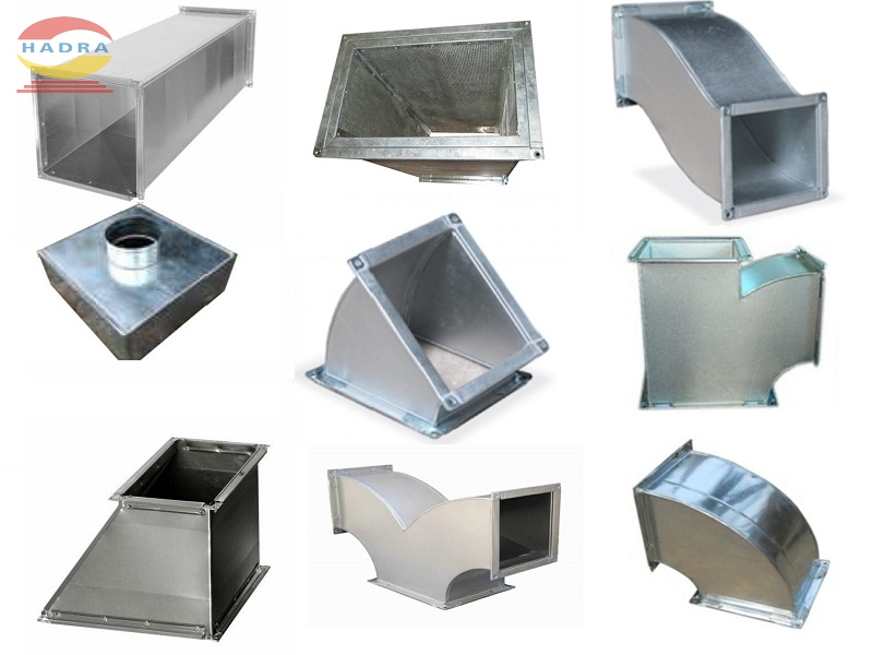 Điểm mặt các loại phụ kiện ống gió vuông không thể thiếu