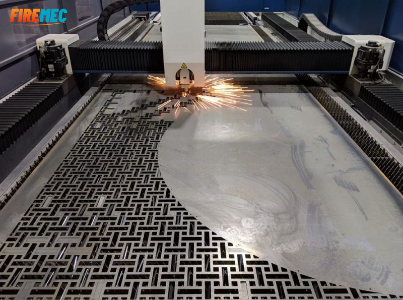 Cắt Laser thép tấm đẹp