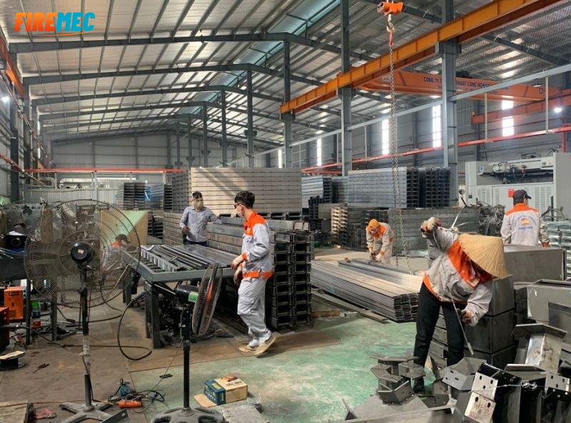 Thang máng cáp dày 1mm - Thang máng cáp giá rẻ