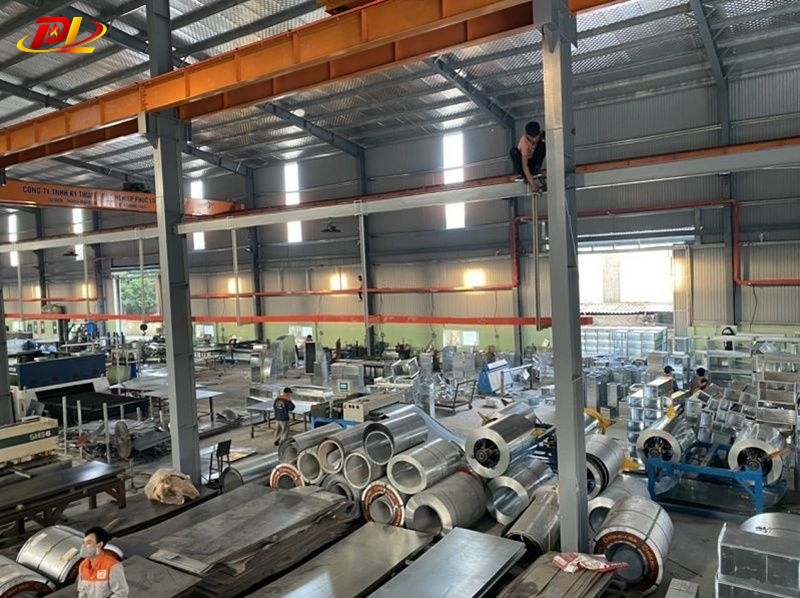 sản xuất máng thép mạ Kẽm nhúng nóng