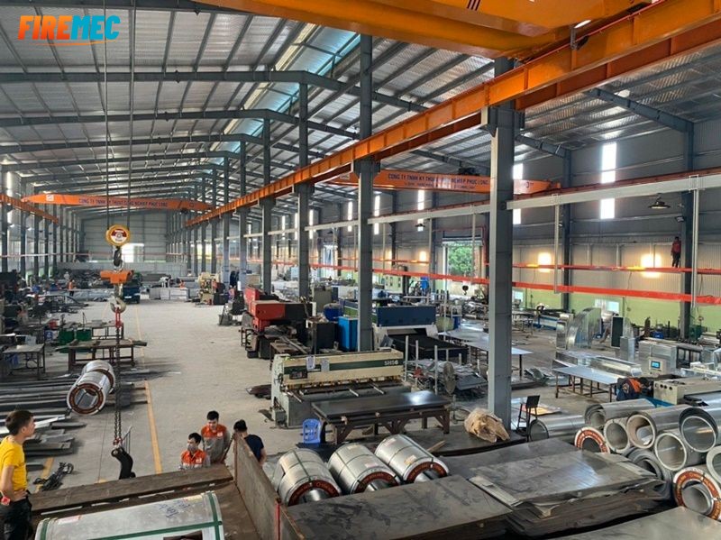 Sản xuất cửa cuốn chống cháy