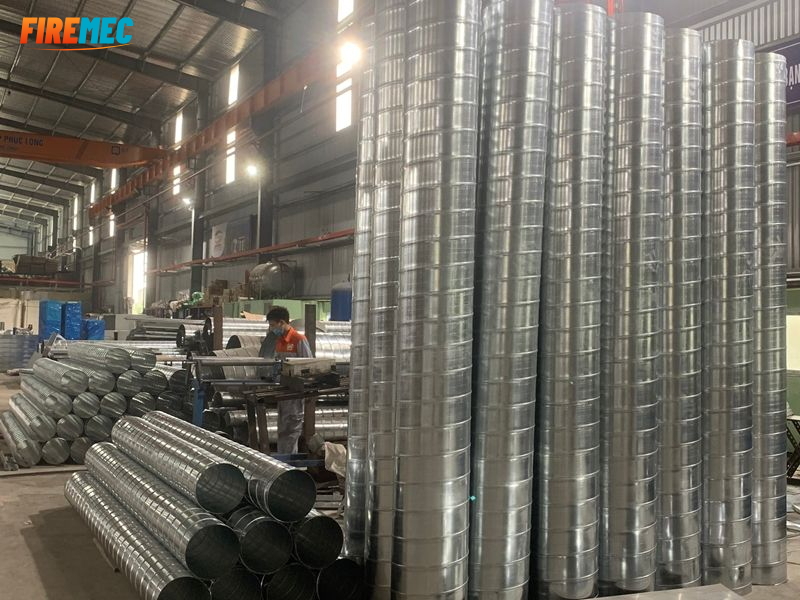 Ống gió tại Hòa Bình được sản xuất với chất lượng cao