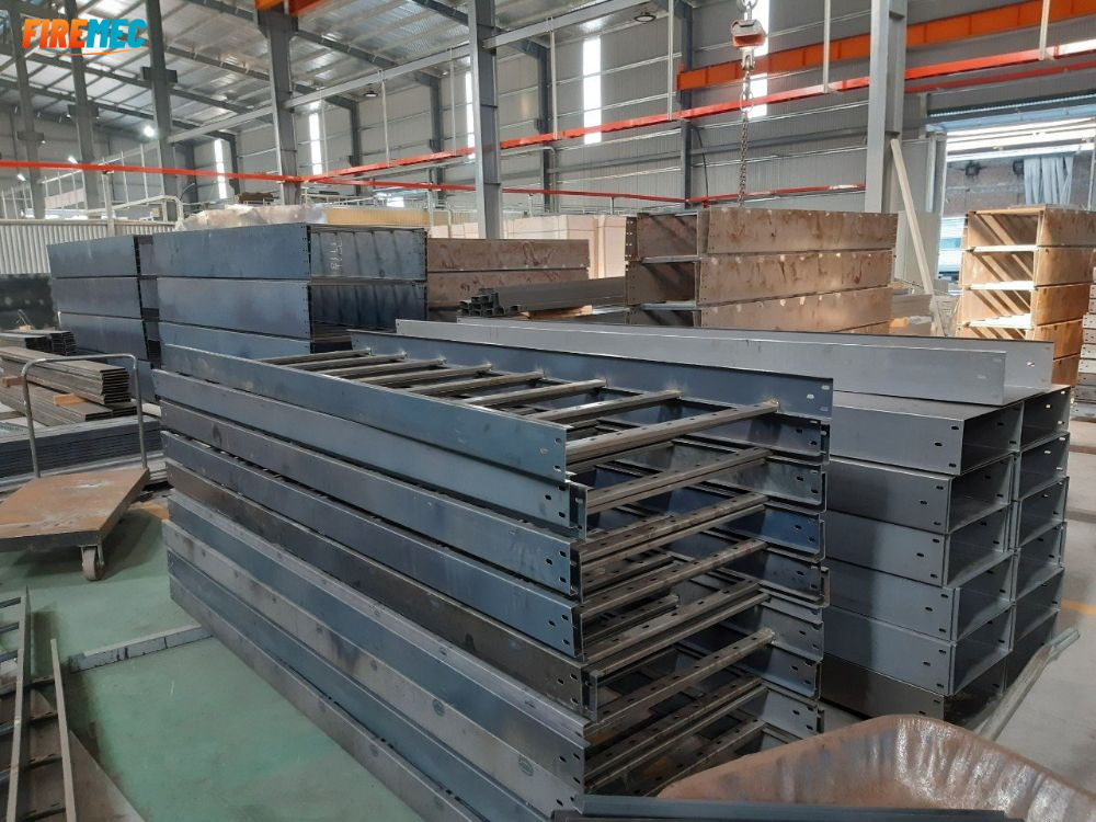 Sản xuất và chế tạo theo tiêu chuẩn lắp đặt thang máng cáp