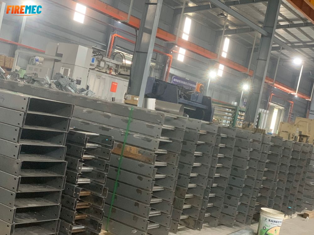 Sản xuất thang máng cáp ở Lạng Sơn của Nhà Máy FIREMEC
