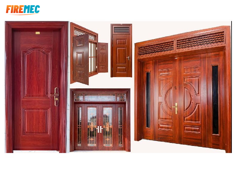 cửa chống cháy vân gỗ 2