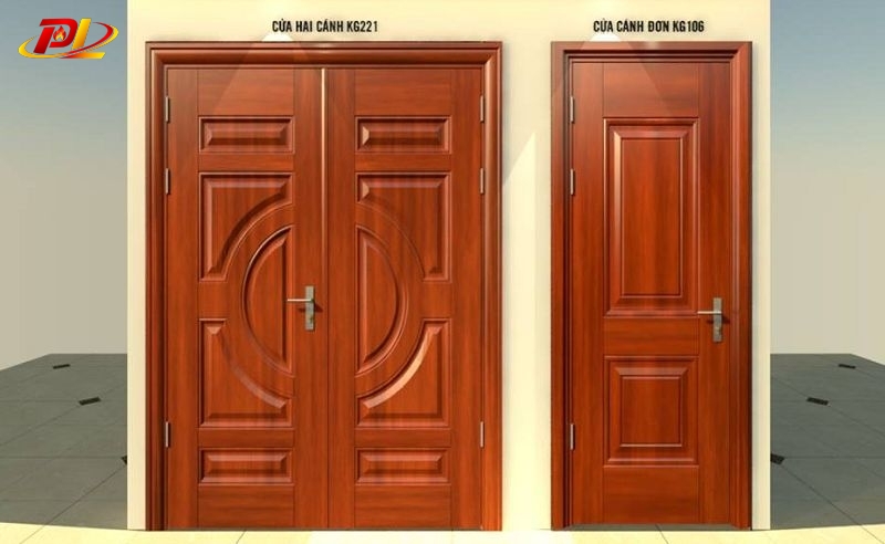 Cửa thép vân gỗ giá bao nhiêu 1m 1