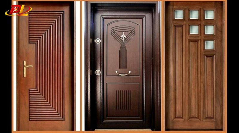 Giá cửa nhựa lõi thép vân gỗ 2