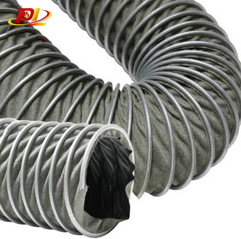 Ống gió mềm chịu nhiệt thiết kế cho nhà máy sản xuất