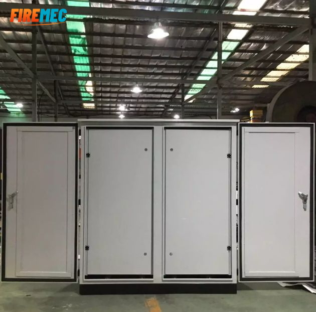 Tủ điện 2 lớp cánh thiết kế an toàn cho khu nhà cao tầng