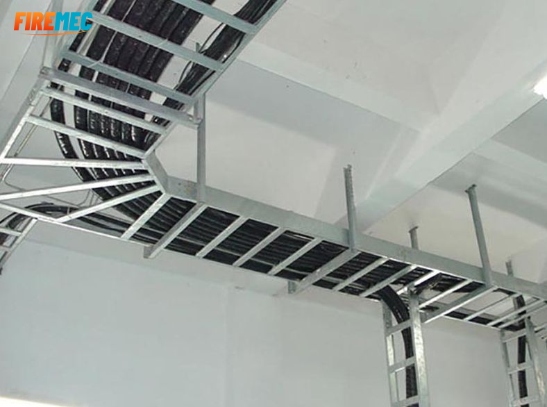 Thang cáp mạ kẽm - Thang cáp có độ bền từ 15 – 30 năm