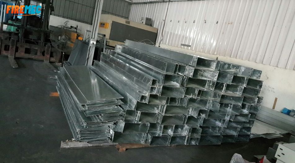 Máng cáp điện mạ kẽm có tuổi thọ sử dụng lâu
