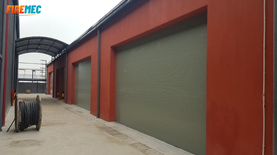 Cửa cuốn chống cháy 120 phút - Cấu tạo của dòng cửa cuốn chống cháy