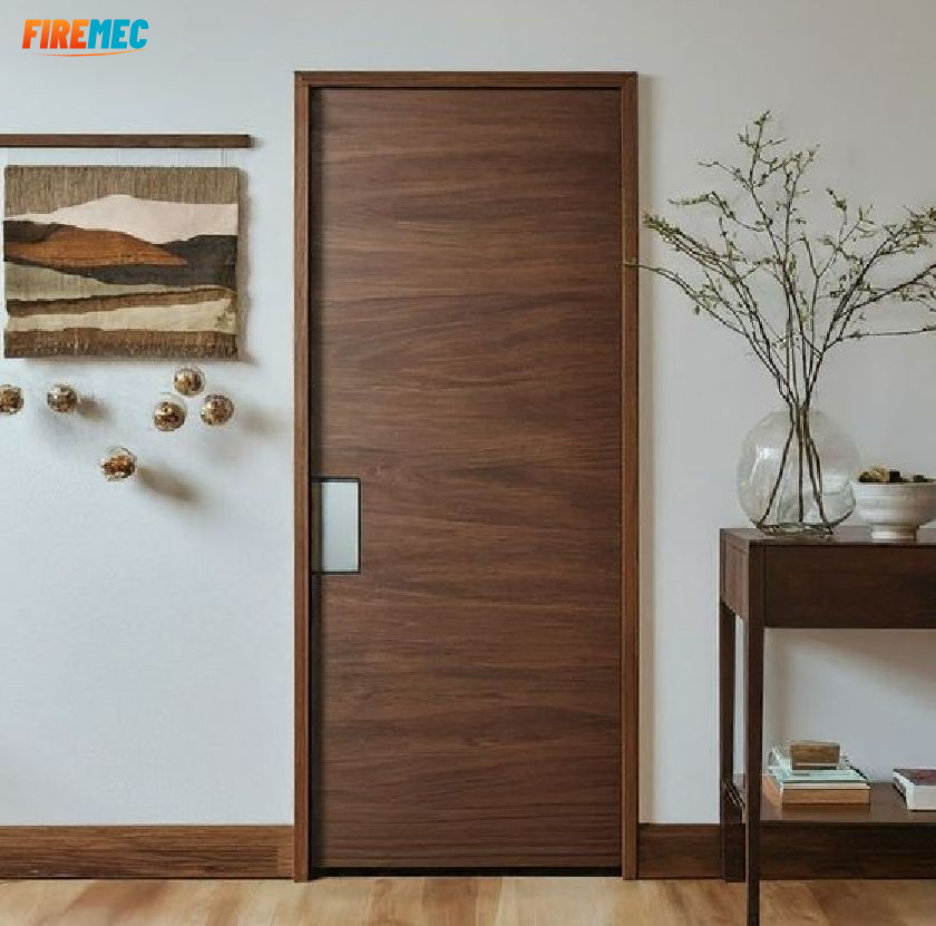 Cửa thép vân gỗ - Chống cháy, cách âm hiệu quả