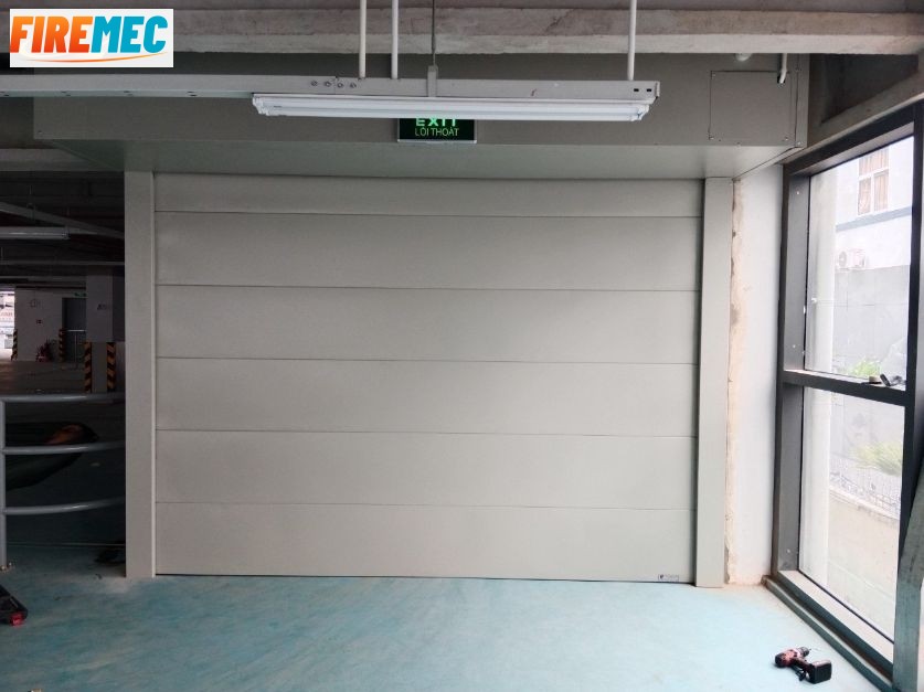 Cơ chế hoạt động cửa cuốn chống cháy EI 70