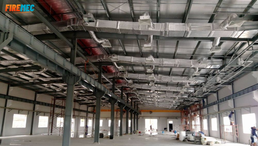Điểm cộng tuyệt vời khi sử dụng ống gió công nghiệp cho nhà máy