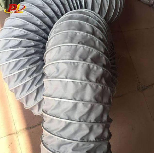 Ống gió chịu nhiệt D200 tạo không gian gọn gàng