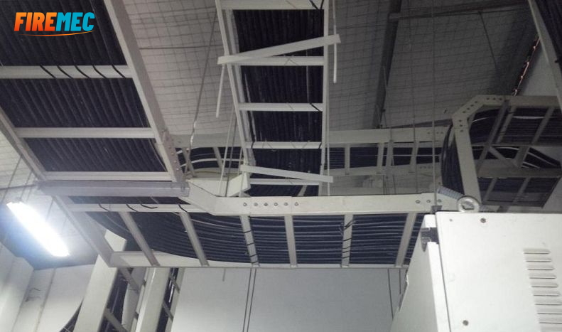 Máng thang cáp - Khối lượng chứa đựng các thiết bị lớn