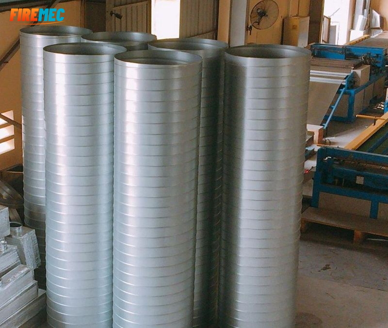Ống gió tròn - Cách lắp đặt ống khí tròn trong hệ thống thông gió