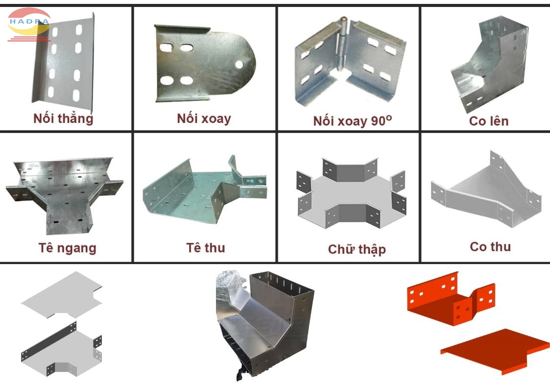 Phụ Kiện Máng Cáp - Các Phụ Kiện Quan Trọng Giúp Tăng Hiệu Quả Sử Dụng