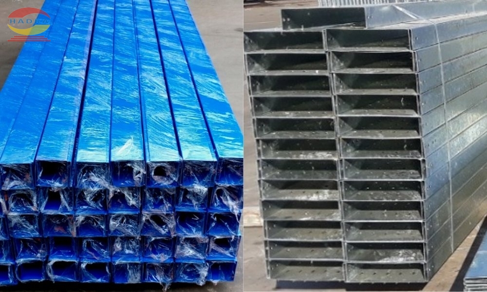 So Sánh Máng Cáp Sơn Tĩnh Điện Vs Mạ Kẽm Nhúng Nóng Chi Tiết