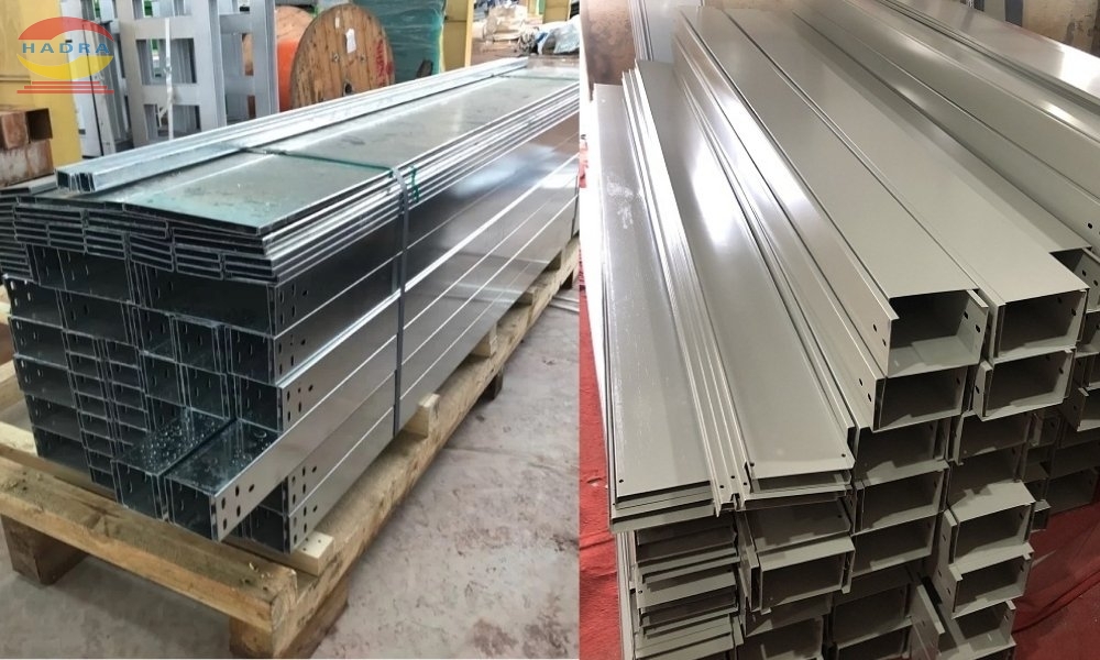 So Sánh Máng Cáp Sơn Tĩnh Điện Vs Mạ Kẽm Nhúng Nóng Chi Tiết