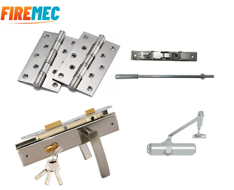 Các loại phụ kiện cửa thép chống cháy
